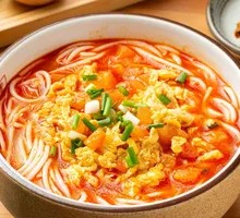 番茄鸡蛋米线