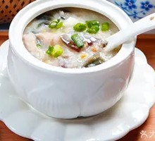 Freshly Boiled Vegetable Lean Meat Porridge