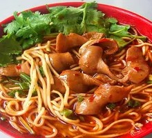 Fatty Intestine Knife-Sliced Noodles