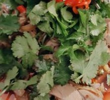Cold Chicken Slices with Dressing
