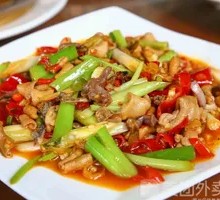 Stir-Fried Chicken Offal