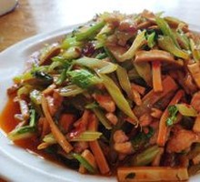 Fried Tofu Skin with Pork