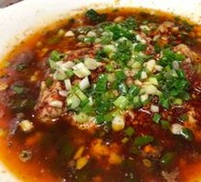 Spicy Oil-Poured Lamb Brain