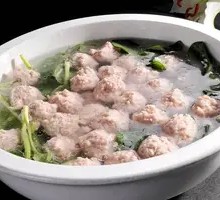 Vegetable Dumpling Soup