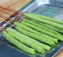 String Bean Skewers
