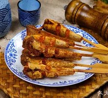 Grilled Yellow Croaker Skewers