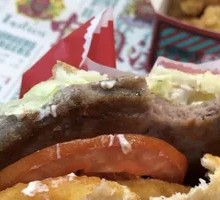 Juicy Beef Chinese Burger