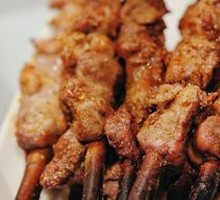 Lamb Skewers with Red Willow