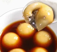 Red Sugar Glutinous Rice Balls