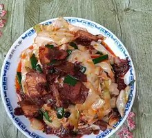 Sautéed Pork with Bok Choy