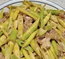 Bamboo Shoots with Pork Slices