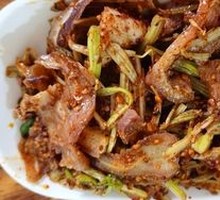 Cold-mixed pig's head meat