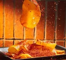 Dry-Mixed Potato Slices