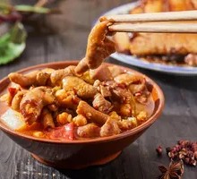 Spicy Intestines in Bowl