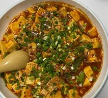 脑花豆腐