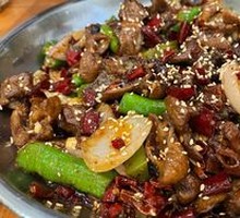 Spicy Pork Intestines Stir-fry