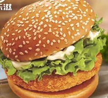 Crispy Garden Chicken Burger