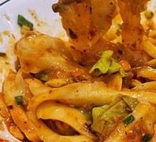 Signature Spicy Sauce Noodles with Hand-Cut Noodles