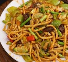 Xinjiang Noodles with Sauce