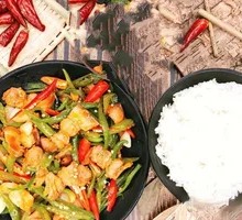 Stir-Fried Pork with Rice