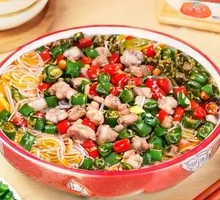 Double Pepper Rabbit Rice Noodles