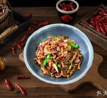 Preserved Pork with Deer Antler Mushroom