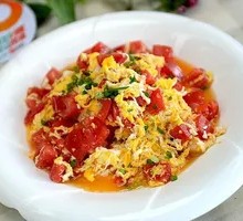 Tomato and Egg Rice Bowl