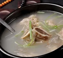 Wild Mushroom and Pork Rib Soup