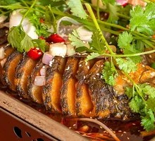 Grilled Grass Carp