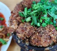 Steamed Beef with Rice Flour