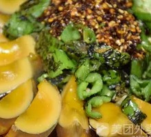 Green Pepper and Century Egg