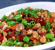 Spicy Rabbit with Green Pepper
