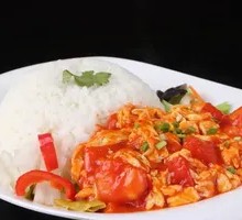 Tomato and Egg Fried Rice