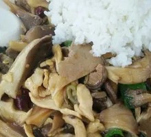 Beef and Mushroom Rice Bowl