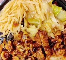 Black Pepper Crispy Chicken Rice