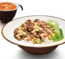 Tomato Potato Beef Cubes