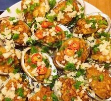 Grilled Garlic Abalone
