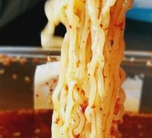 Spicy Chicken Noodles in Sauce