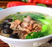Stewed Chicken with Mushrooms