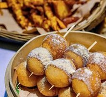 Skewered Glutinous Rice Balls