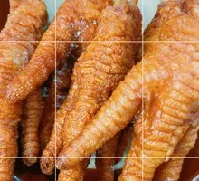 Braised Chicken Feet with Tiger Skin