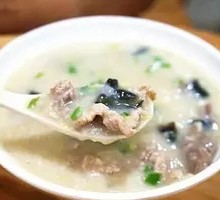 Century Egg and Pork Porridge