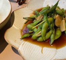 Wasabi Ice-Plated Edamame