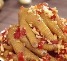Sour Spicy Fresh Chili Chicken Feet