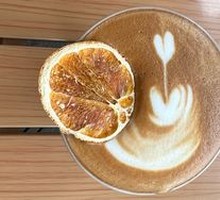 Orange Peel Latte