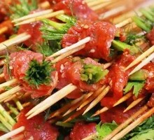 Custom Meat and Vegetable Skewers