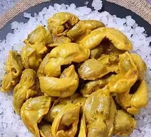 Salt-Baked Chicken and Pig Liver