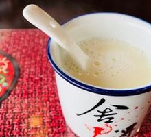 Freshly Ground Soy Milk