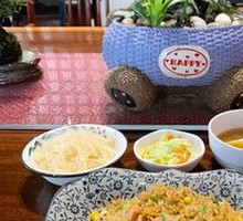 Stir-Fried Rice with Mixed Sauce and Egg