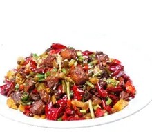 Spicy Pepper Chicken Offal Rice Noodles